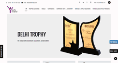 Desktop Screenshot of delhitrophy.com